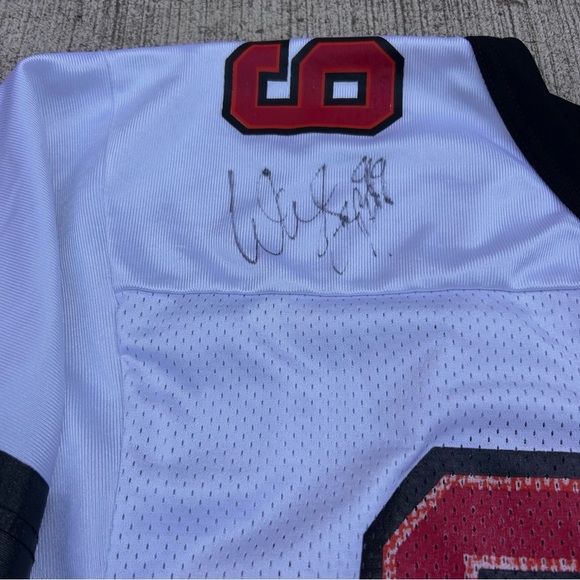 Warren Sapp 99 Autographed White Jersey Wilson L Size 14-16 Tampa Bay Buccaneers - Picture 9 of 11